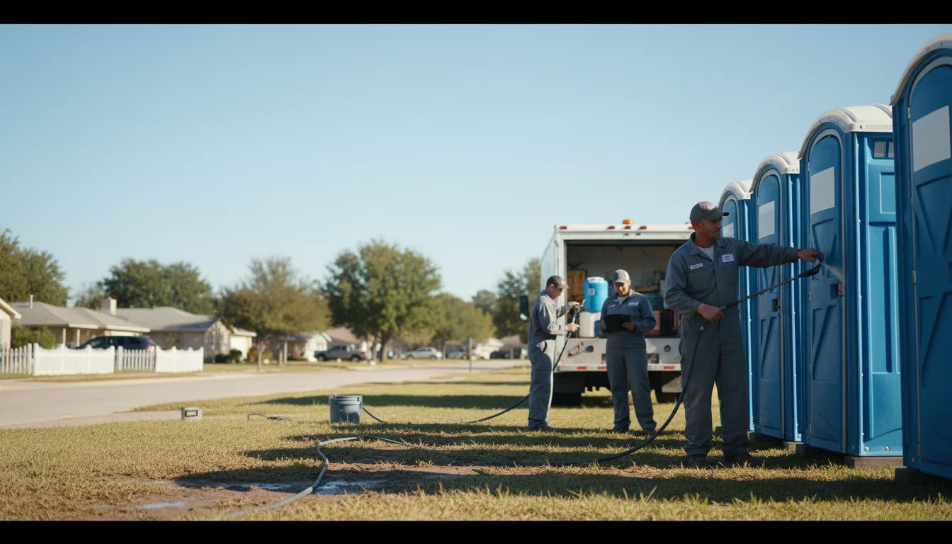 Long-Term Portable Toilet Rental in Dunreith, IN near me
